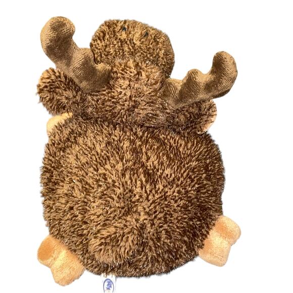 Mary Meyer Moose Plush Beanie Stuffed Animal Antlers Forest Nursery Shower 11” - Picture 4 of 10